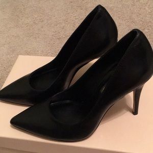 Brand new, never worn BCBG black heels